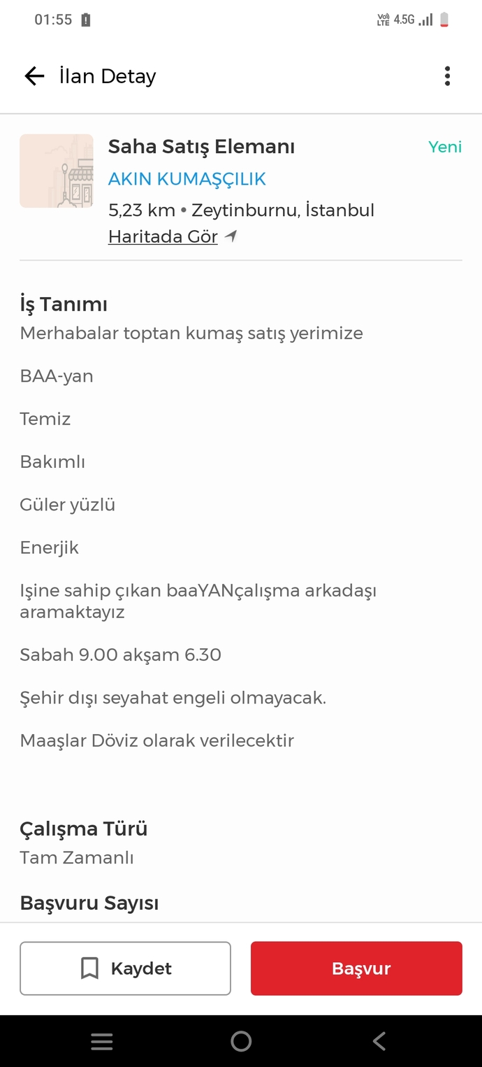 Bu nasıl bir ilan ya?