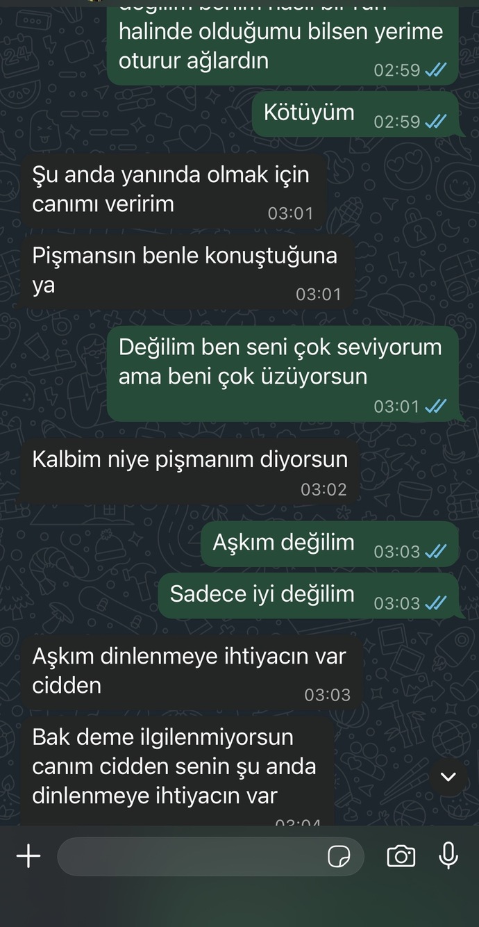 Sizce onu çok mu kırmışım ben🥺?