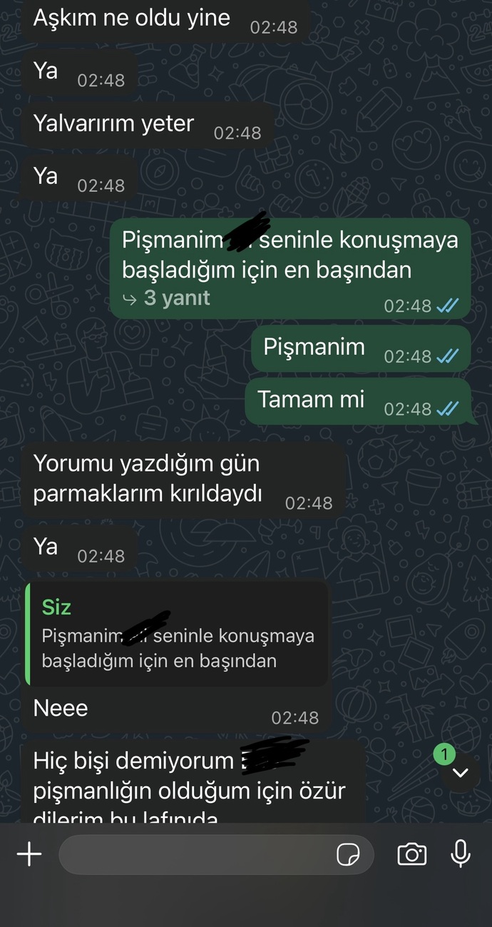 Sizce onu çok mu kırmışım ben🥺?