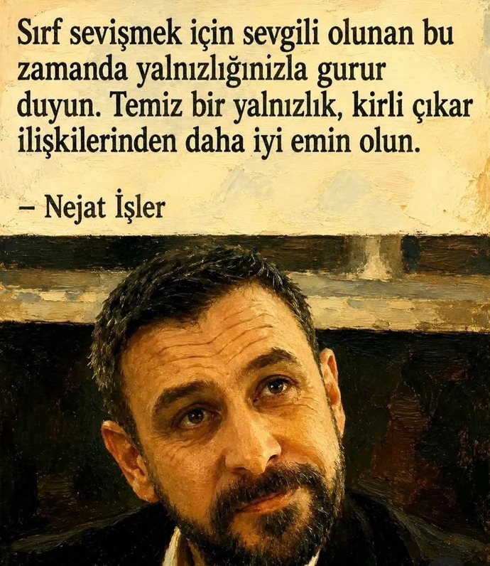 ... Diye cevap verir Nejatımız