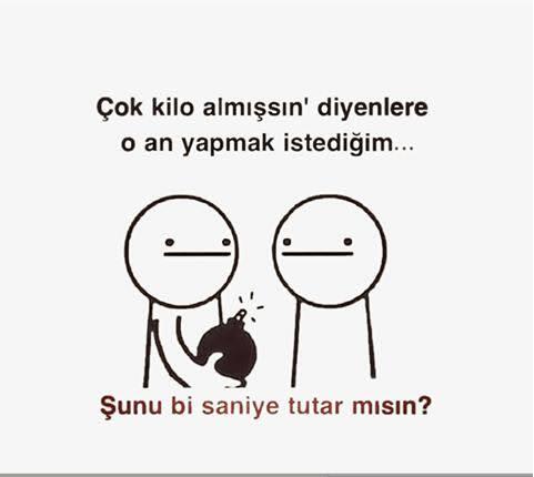Sevgilin sana çok kilo aldığını söylese ne hissedersin?