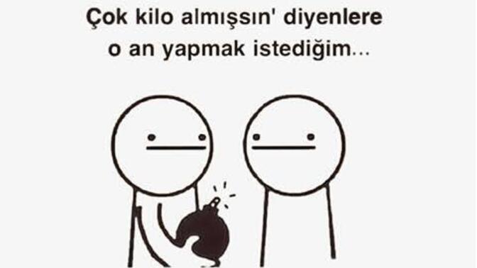 Sevgilin sana çok kilo aldığını söylese ne hissedersin?