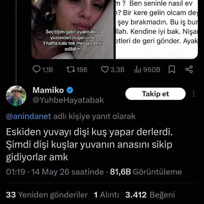 Sizce damat haklı mı?