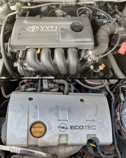 Toyota nin Vvt-i motoru mu Opelin Ecotec (Z16XE) motoru mu daha iyi sizce?