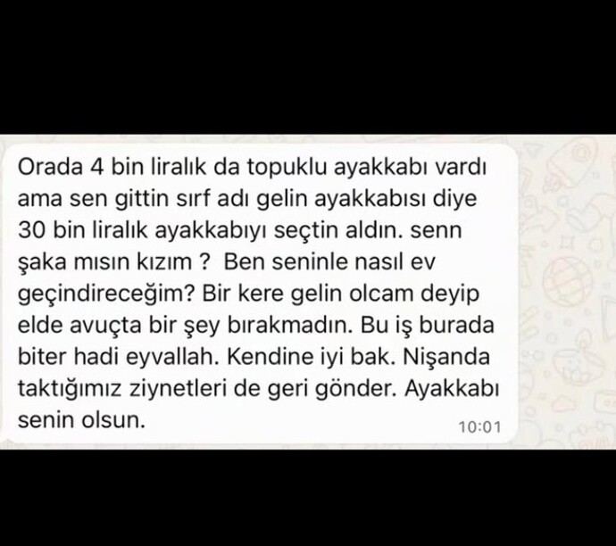 Sizce abartmış mı?