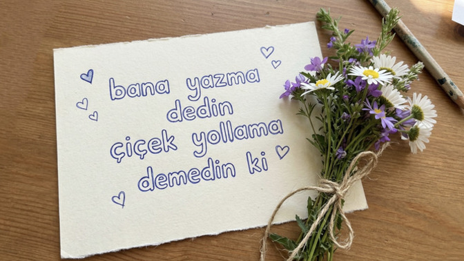 'Yazma' denilince vazgeçer misiniz?