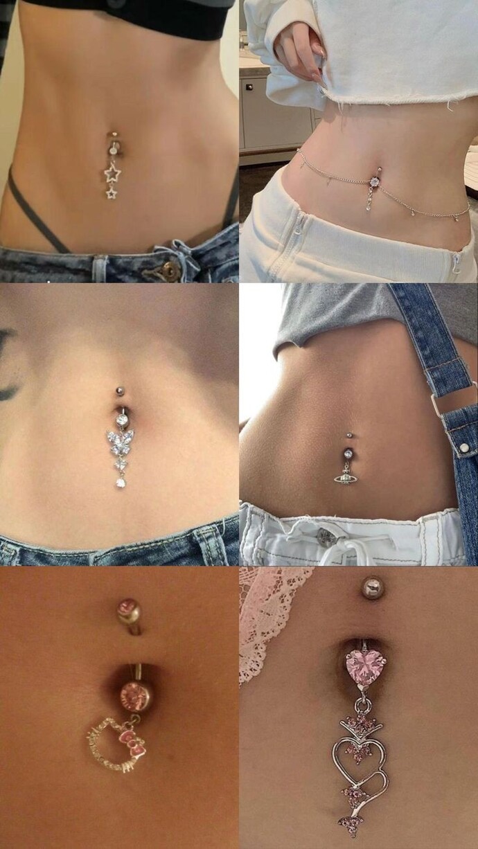 Sizce göbek piercingi guzel mi?
