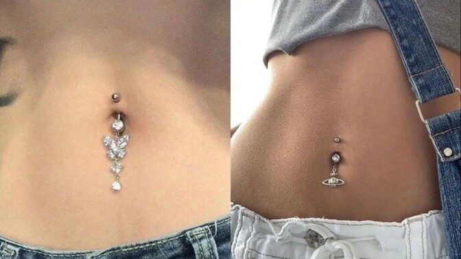 Sizce göbek piercingi guzel mi?