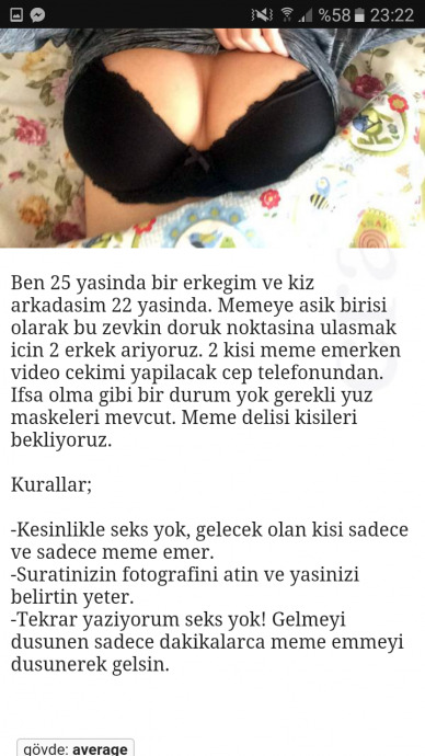 Böyle ilanları kabul eden var mıdır 😂😂? Ne dusunuyorsunuz?