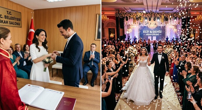Sade nikâh mı, şaşalı düğün mü istersiniz?