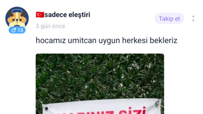 Şimdiki erkek nesline bakın bunlardan adam olur mu katil birini örnek alıp dalga geçecek kadar aşağı oldular?