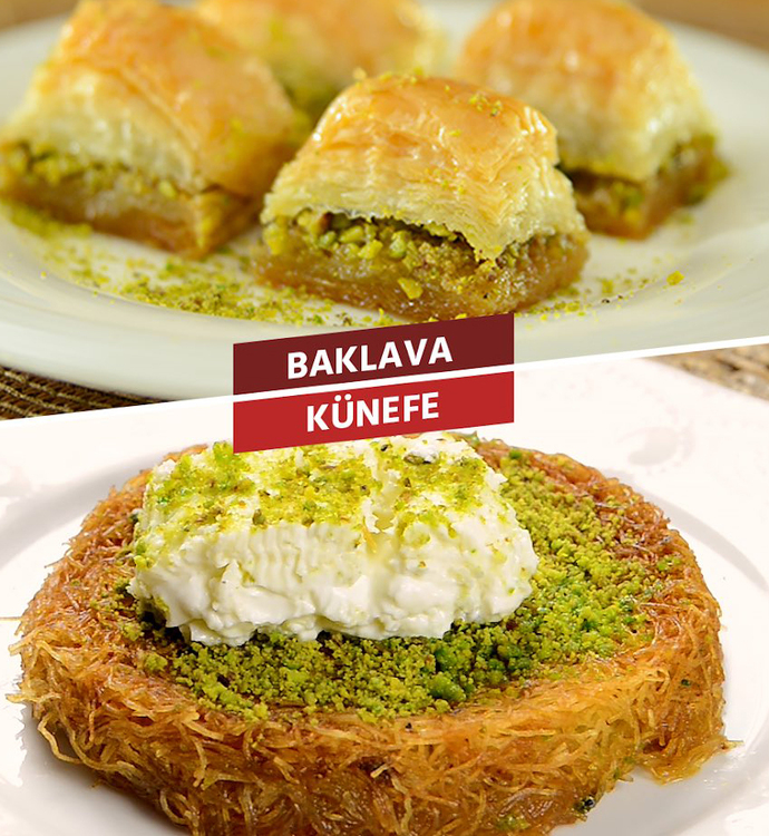 Tercihiniz Hangisi Baklavamı Yoksa Künefe mi?