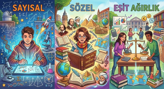 Siz sayısalcı mı, sözelci mi, eşit ağırlıkçı mı, kendinizi hangi alana daha yakın hissediyorsunuz?