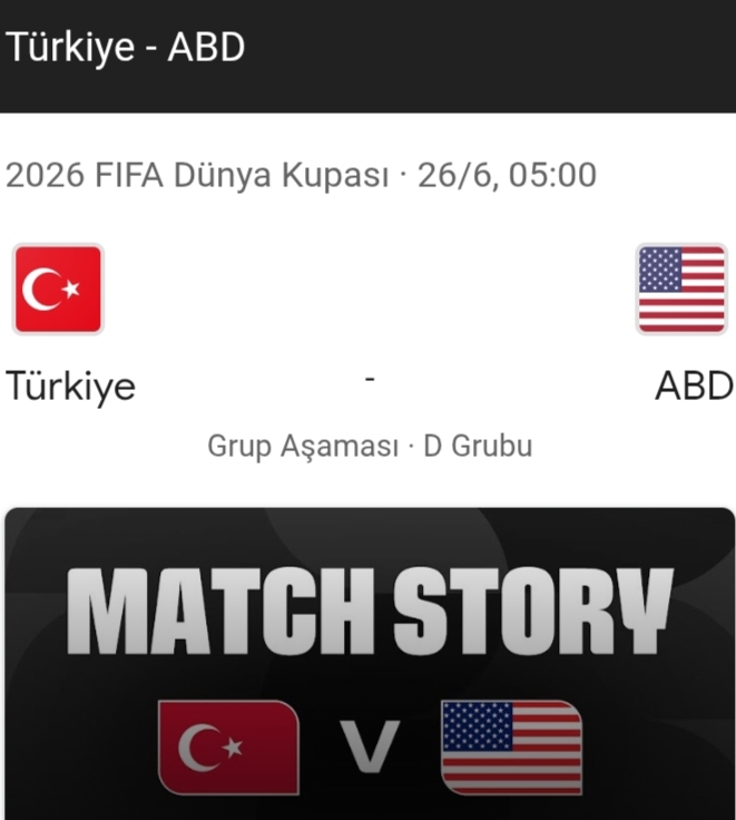 25-26 Haziranda Türkiyenin Amerika ile olan karşılaşmasını mümkün olursa bilet alıp tribünde mi izlersiniz, TVden mi ❤️🇹🇷❤️ ?