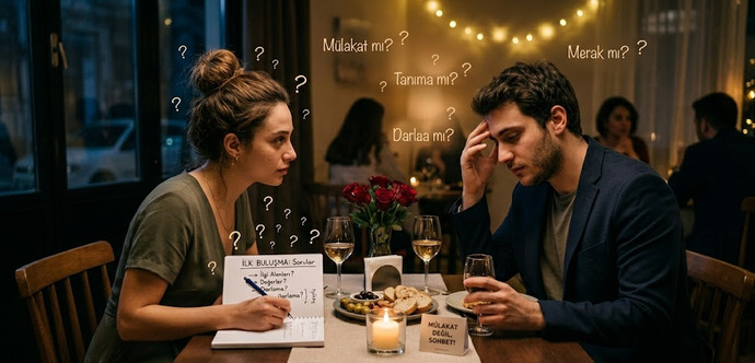 İlk buluşmada çok soru sormak karşı tarafı darlamak mıdır yoksa tanımaya çalışmak mı?