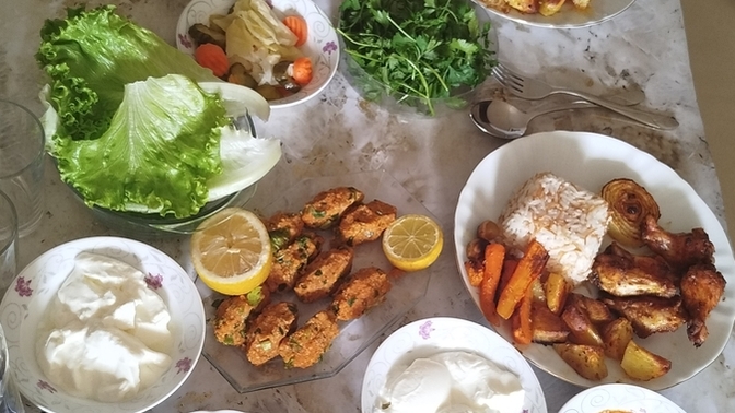Bu akşam ne yediniz, akşam yemeğinde neler vardı?
