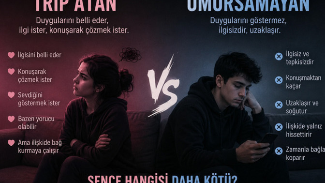 “Trip atan” mı yoksa “umursamayan” mı daha kötü?