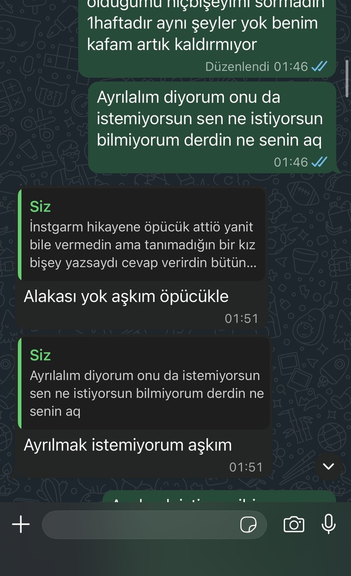 Bu çocuk beni seviyor mu sevmiyor mu anlamıyorum imdat artık ya?