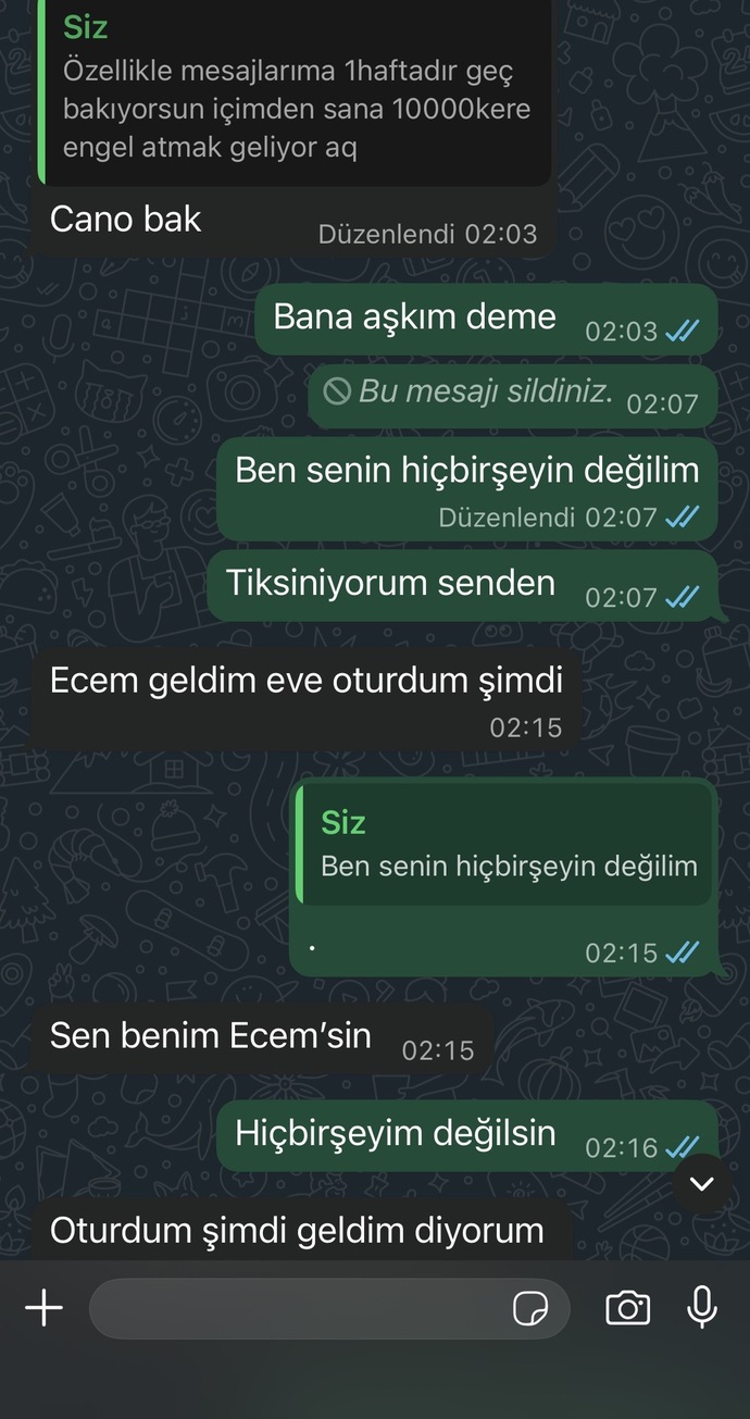Bu çocuk beni seviyor mu sevmiyor mu anlamıyorum imdat artık ya?