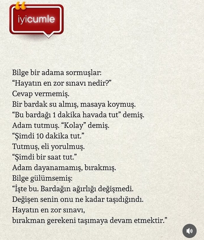 Günaydınlarrrrr , neden bazı şeyleri içindeyken fark edemiyoruz veya anlamamız bu kadar uzun sürüyor?