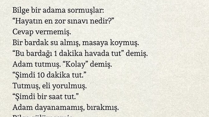 Günaydınlarrrrr , neden bazı şeyleri içindeyken fark edemiyoruz veya anlamamız bu kadar uzun sürüyor?