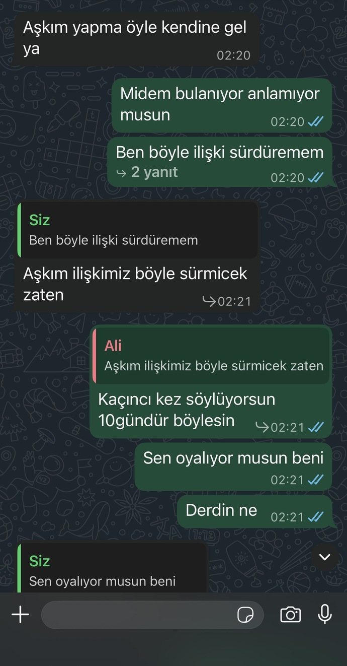 Hep aynı şeyleri söyleyip ilgilenmeyen sevgiliden ayrılır mıydınız?