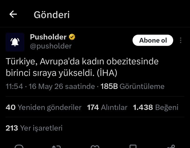 Avrupada kadın obezite oranı gerçekten çoğunlukla Türk kadınlardan mı oluşuyor?