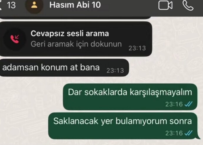 En ikonik wp yazışmaları?