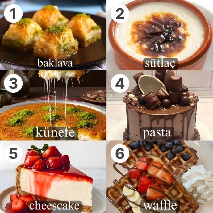 Hayatın boyunca sadece birini yiyebileceksin hangisini seçerdin?