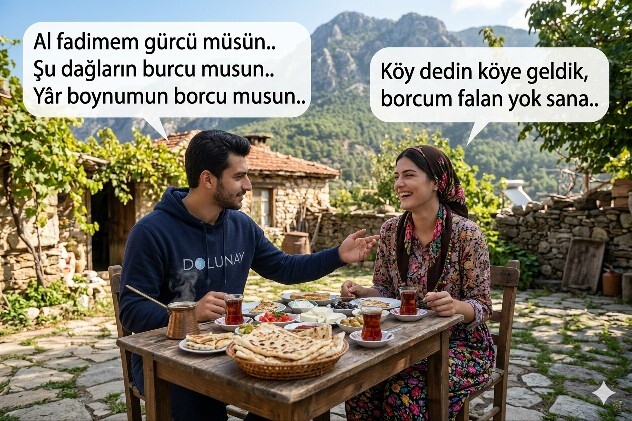 Aşık olduğun insan için, şehir hayatını bırakıp köye gider misin?
