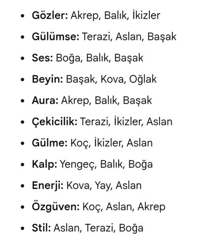 Burcuna göre en çekici yönün neresi?