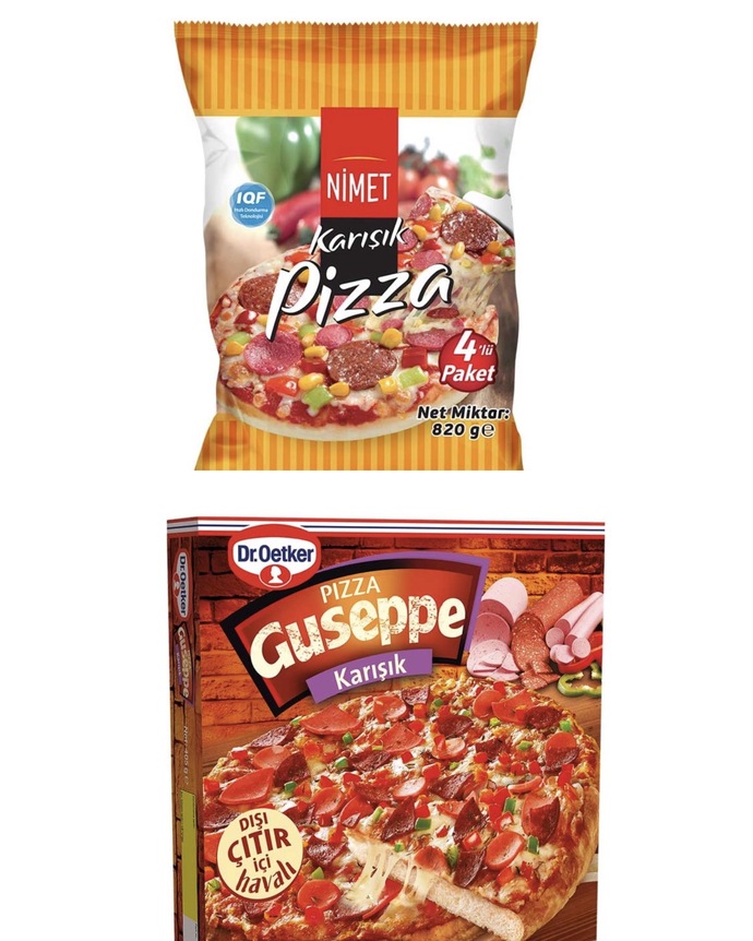 Hangi pizza 🍕 daha güzel?