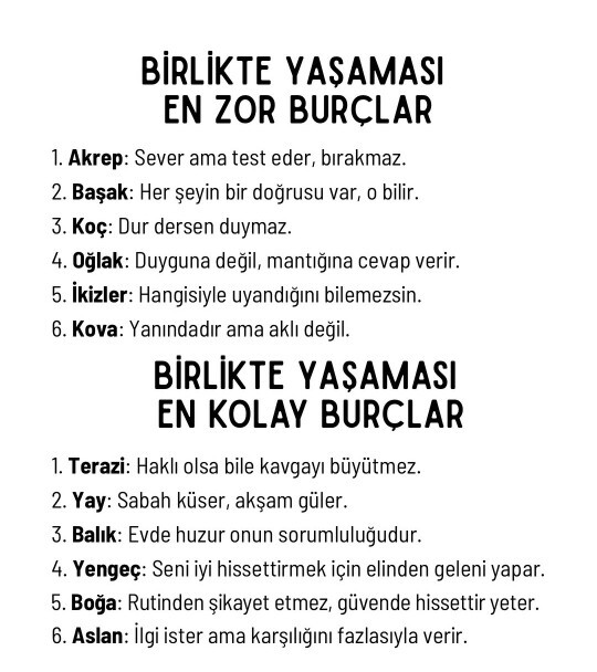 Sizinle yaşamak zor mu kolay mı?