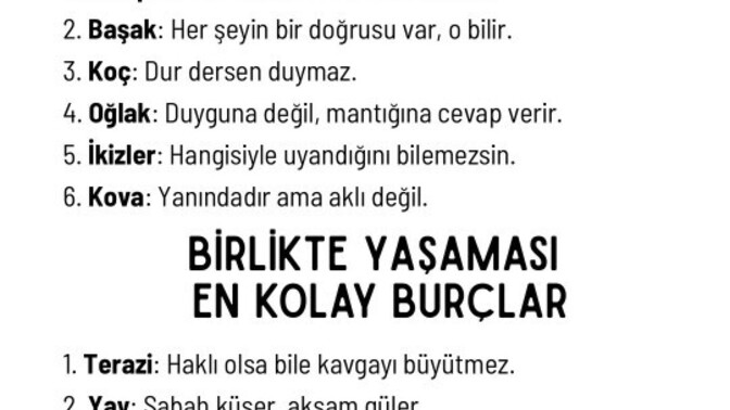 Sizinle yaşamak zor mu kolay mı?