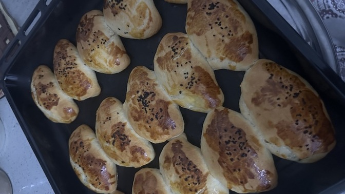 Kendime poğaça yaptım olmuş mu?