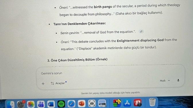 Anlıksal olarak nasılsınız?