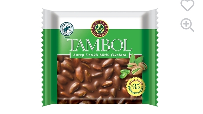 2 tane tambol fıstıklı çikolataya 120 tl verilir mi?