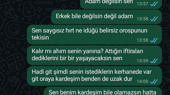 Bu yeterli olmuş mudur sizce bu mesajlar?