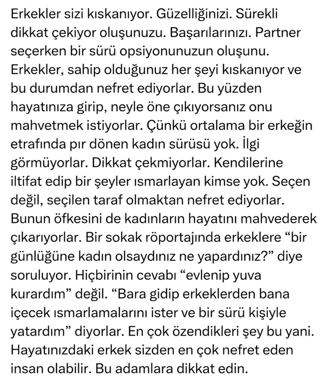 Doğru bir tespit