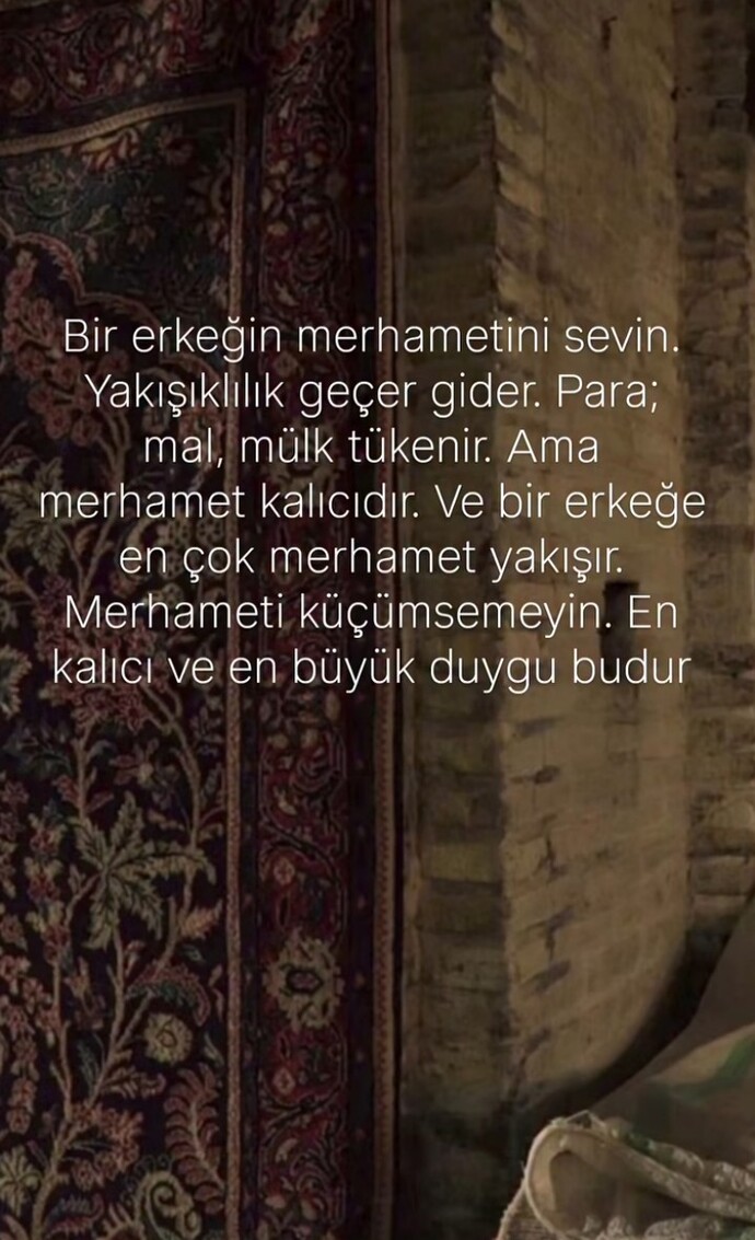 Bir erkekte en çok neyi seversiniz, dış görünüş mü merhamet mi?
