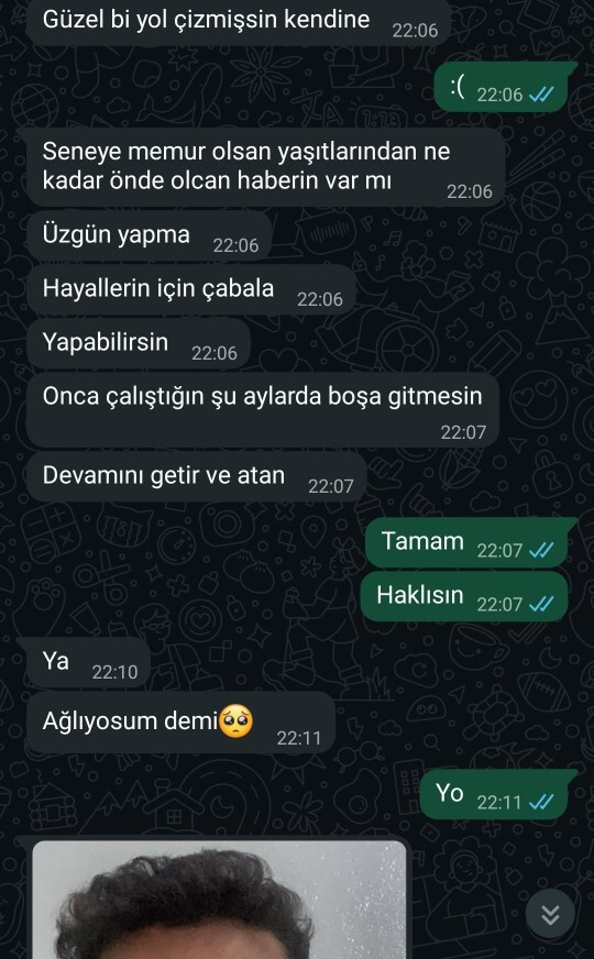 Sizce exim nasıl teselli veriyor, moralim çok bozukken bu teselli iyi mi?