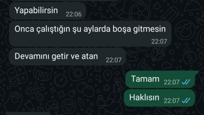 Sizce exim nasıl teselli veriyor, moralim çok bozukken bu teselli iyi mi?