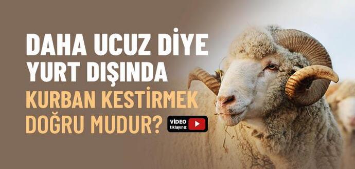 7 bin tl verip yurt dışında kurban kestirenle 35 bin tl verip normal şartlarda kurban kesen kişinin kurbanı bir olur mu?