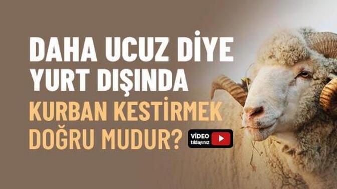 7 bin tl verip yurt dışında kurban kestirenle 35 bin tl verip normal şartlarda kurban kesen kişinin kurbanı bir olur mu?