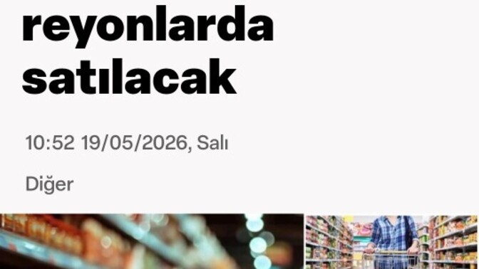 Bakanlık 81 il için harekete geçti! Siz de TETT geçmiş ürünleri tercih eder misiniz?