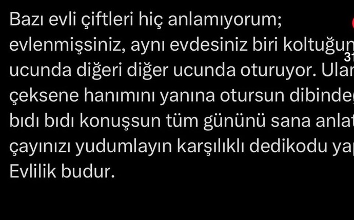 Evlilik sizce yan yana yaşamak mı, gerçekten paylaşmak mı 🙂?