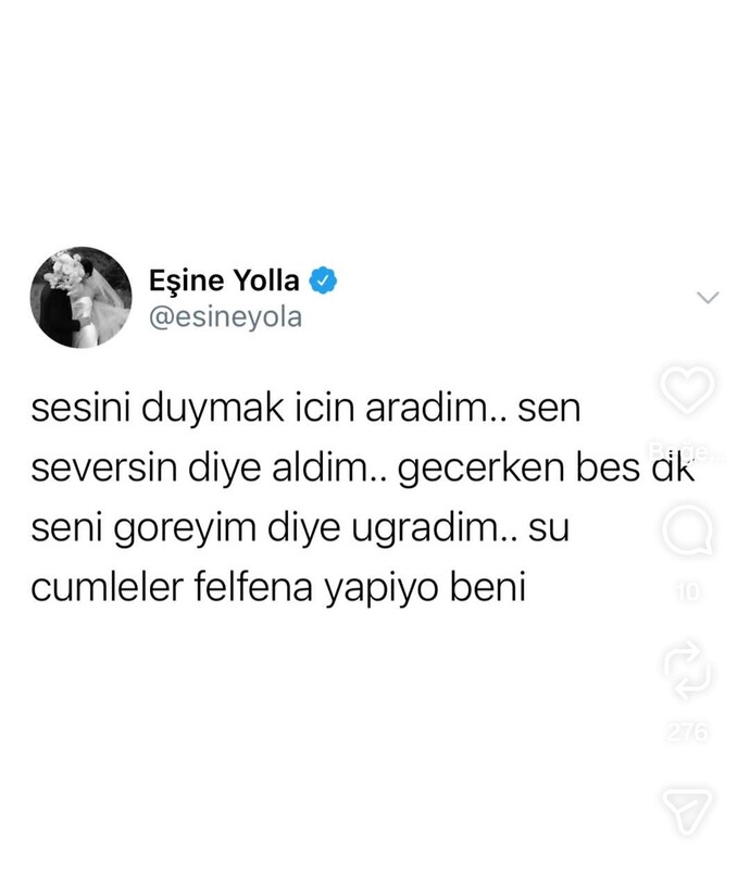 Sevdiğinden hangi sözleri duymak istersin?