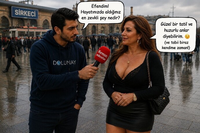 Efendim! Hayatınızda aldığınız en zevkli şey nedir?