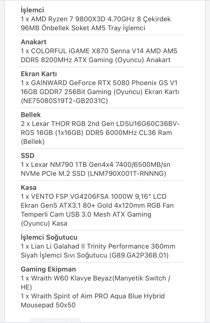 Bu PC sistem nasıl sizce?