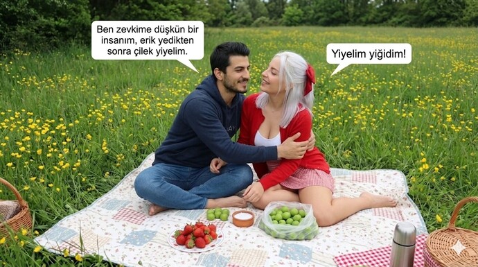 Zevkli biri misin?